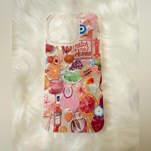 Iphone 16 pro Vibrant Fruit Pattern Phone Case